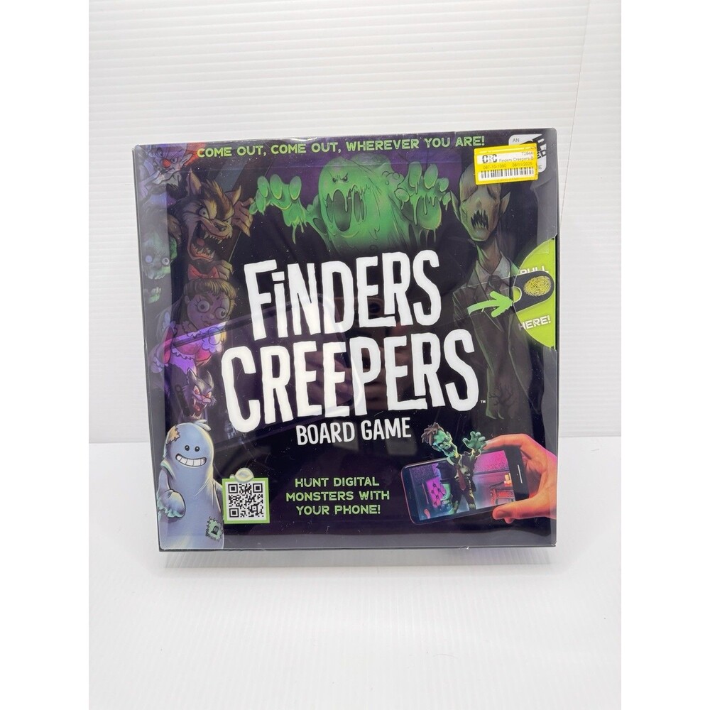 Finders Creepers Board Game New Sealed (Bx 7)